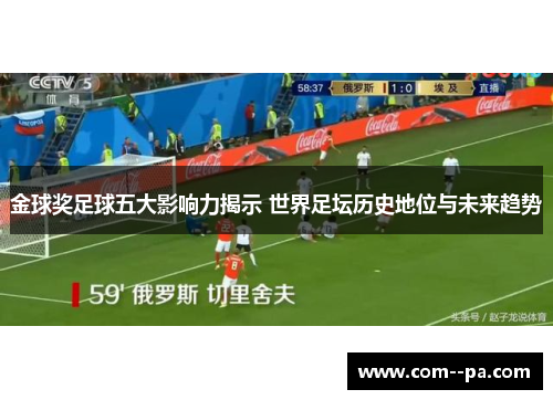 金球奖足球五大影响力揭示 世界足坛历史地位与未来趋势